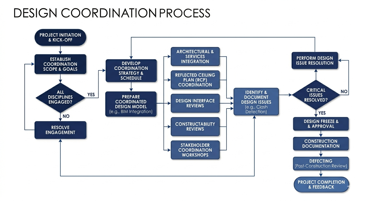 Design coordination - 2 Flow chart